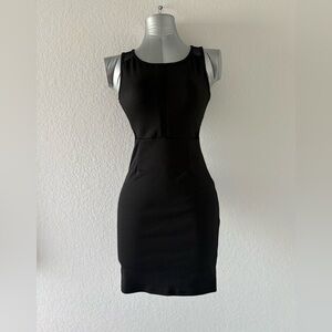 Guess Sleeveless Mini Bodycon Dress in Black